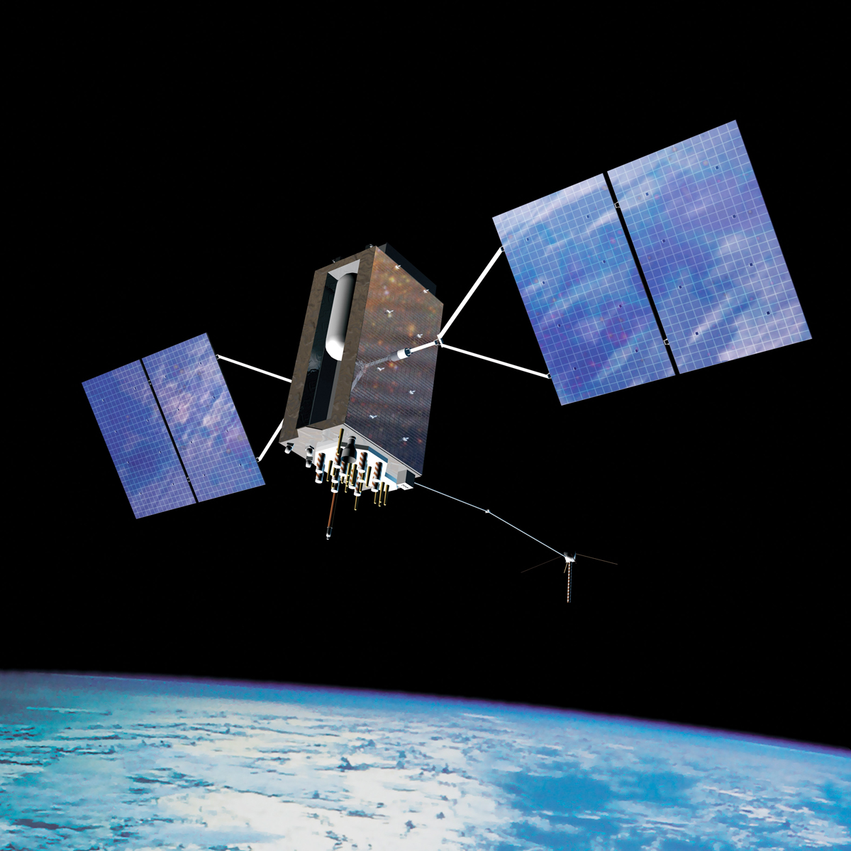 Next-Generation GPS Satellites Designed in Virtual Reality